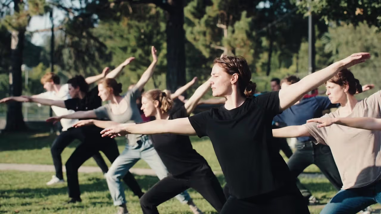 Tai Chi practice for relaxation